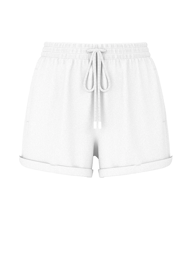 Fleece Rolled Hem Short
