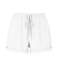 Fleece Rolled Hem Short