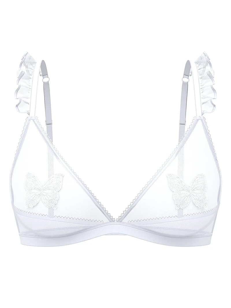 Tease Butterfly Unlined Triangle Bralette