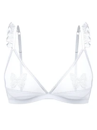 Tease Butterfly Unlined Triangle Bralette
