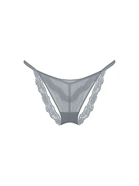 Sheer Shine Rose  String Bikini Panty