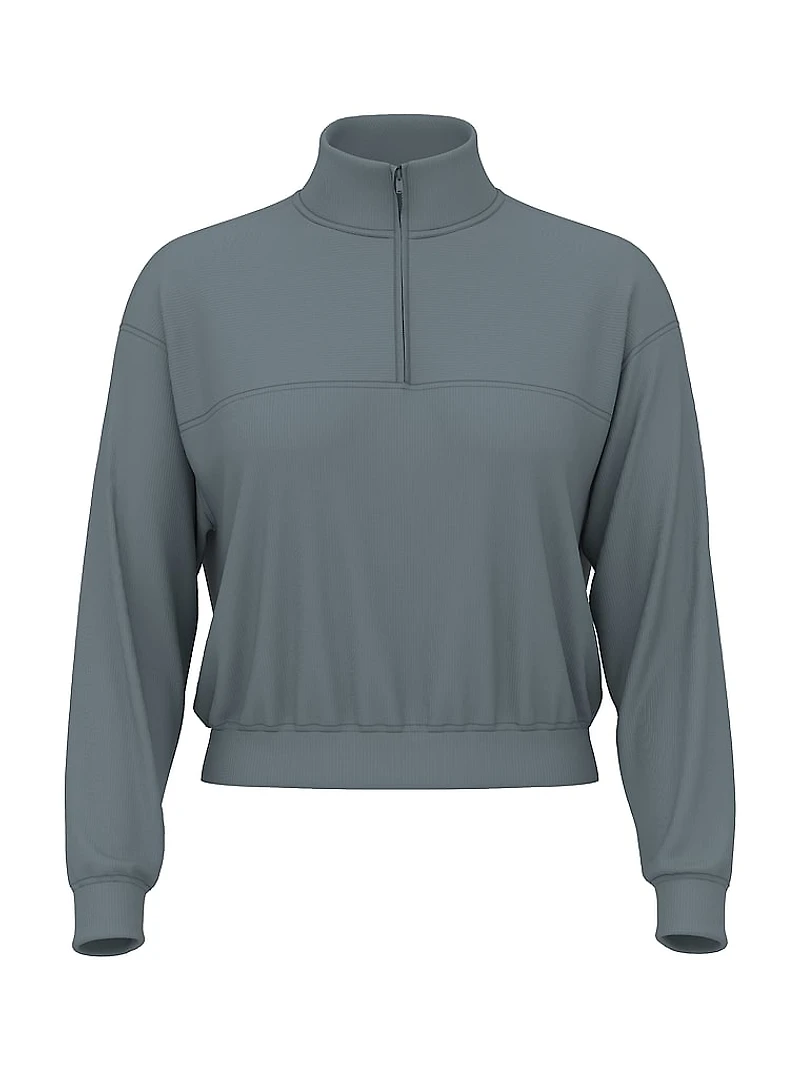 VSX Featherweight Ribbed Knit Half-Zip