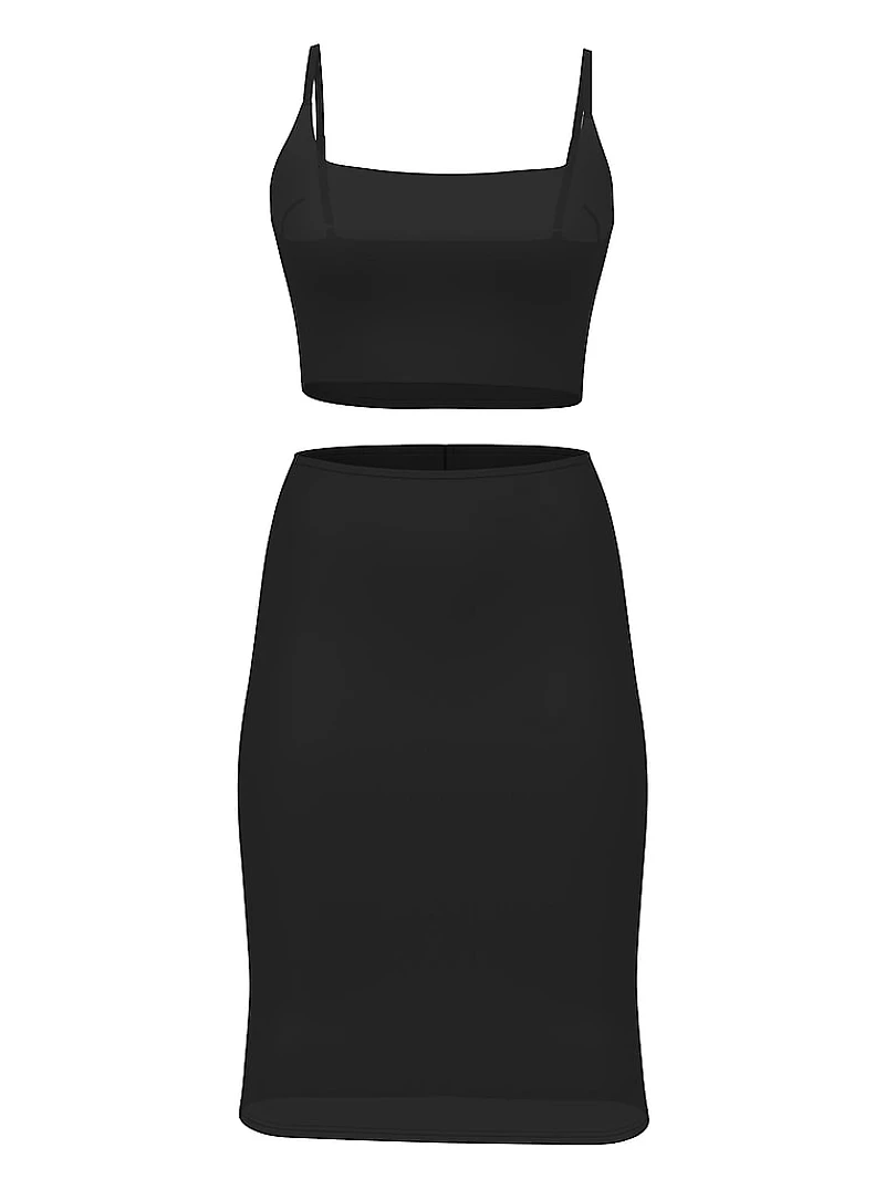 SoSleek™ Bralette & Tube Skirt Set