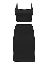 SoSleek™ Bralette & Tube Skirt Set