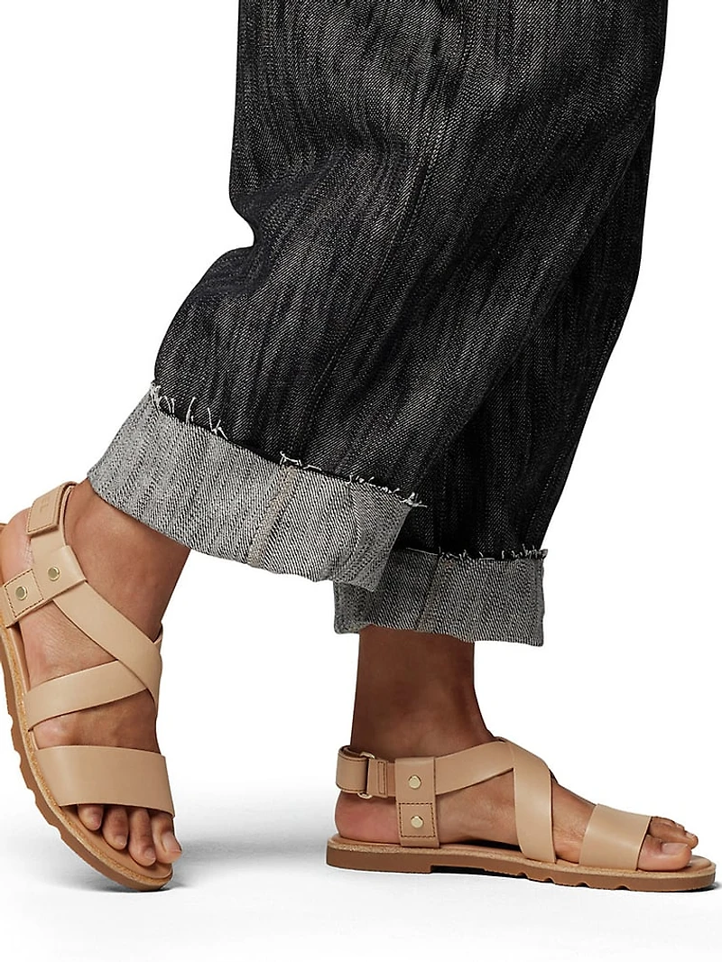 ELLA™ III Ankle Strap Flat Sandal