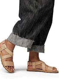 ELLA™ III Ankle Strap Flat Sandal