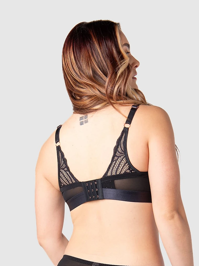 Warrior Plunge Flexiwire Nursing Bra