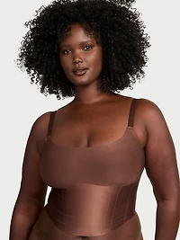 Shapewear by Victoria SmoothingShimmer™ Cinched Tank Top