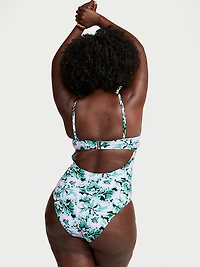 Boho Beach Push-Up Cheeky One-Piece Swimsuit