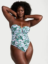 Boho Beach Push-Up Cheeky One-Piece Swimsuit