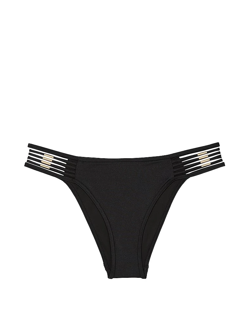 VS Archives Strappy Hardware Brazilian Bikini Bottom