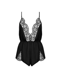 Genevieve Satin Teddy