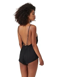 Genevieve Satin Teddy