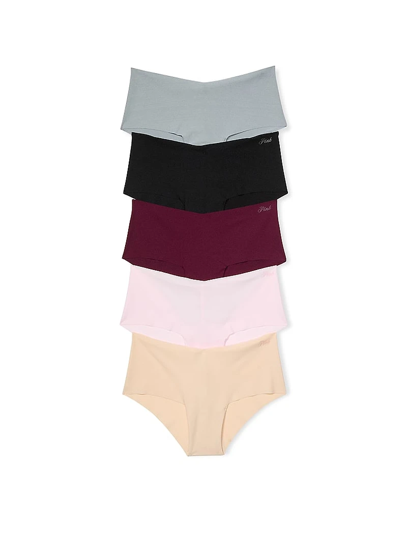 5-Pack No-Show Hiphugger Panties