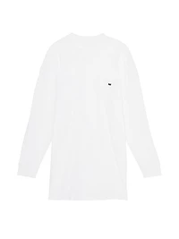 100% Cotton Long-Sleeve Sleep Tee