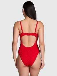Nova Eyelet One-Piece Swimsuit