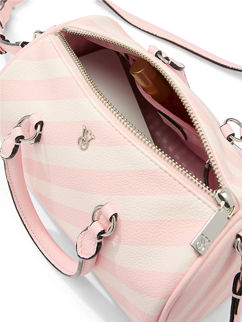 Mini Duffle Crossbody Bag