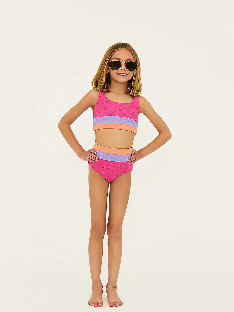 Little Mackenzie Swim Top/Little Heidi Bottom