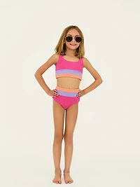 Little Mackenzie Swim Top/Little Heidi Bottom