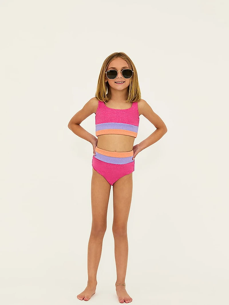 Little Mackenzie Swim Top/Little Heidi Bottom