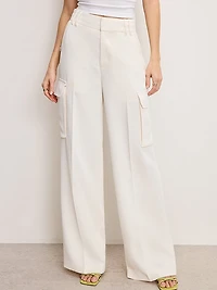 Luxe Suiting Cargo Trousers