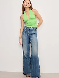 Slinky Jersey Halter Top