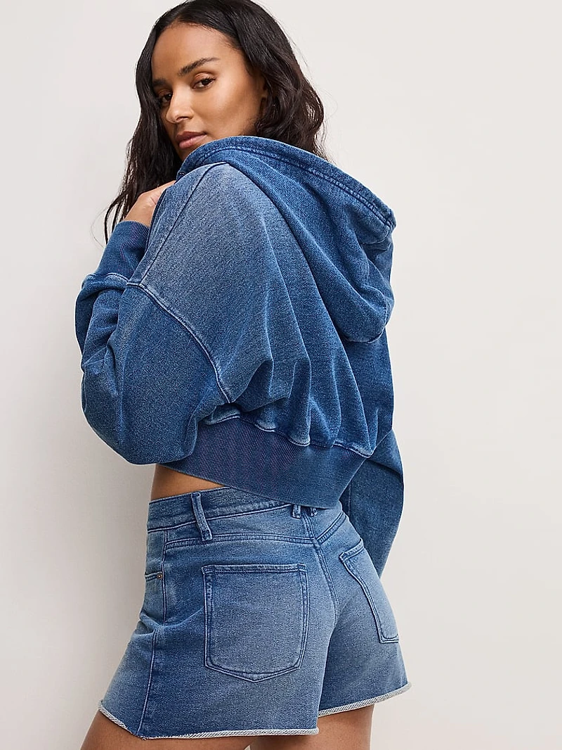 Jeanius Zip Up Hoodie
