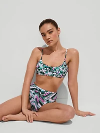 Boho Beach Scoop Bikini Top