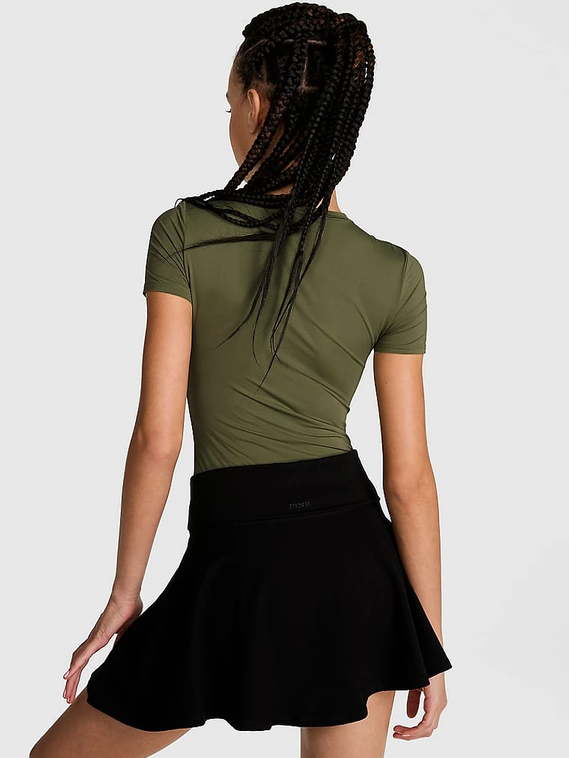 All-Day Cotton™ Foldover Skort