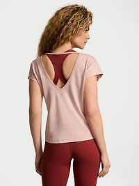 VSX Pima Cotton Jersey Open-Back Tee
