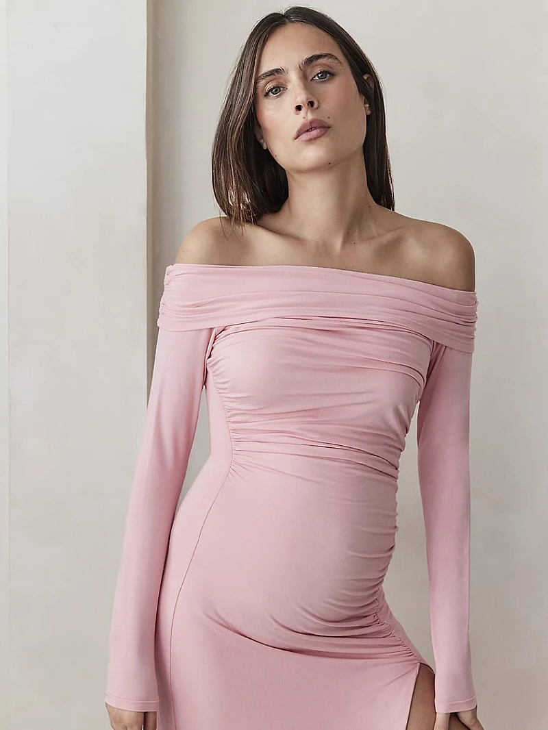 Off The Shoulder Evening Dress