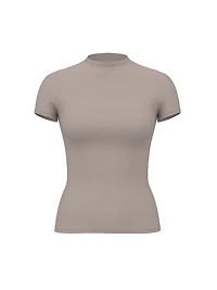 Base Daisy Sheer Short-Sleeve Tee