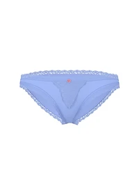 Lace-Trim String Bikini Panty