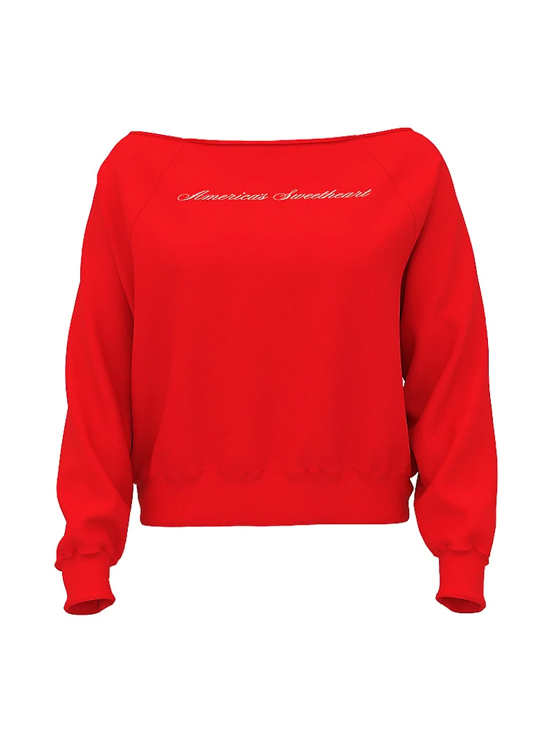 Off The Shoulder Sweatshirt