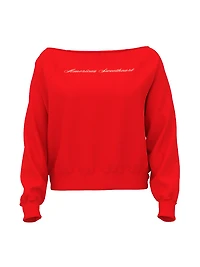 Off The Shoulder Sweatshirt