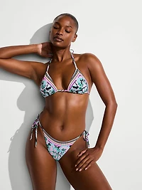 Boho Beach Cheeky String Bikini Bottom