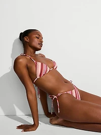 Boho Beach Triangle Bikini Top