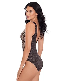 Criss Cross Escape One-Piece Swimsuit
