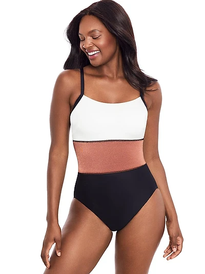 Trifecta One-Piece Swimsuit