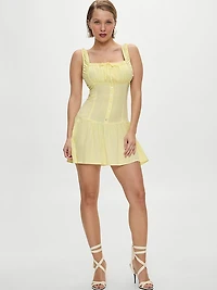 Christa Rayon Mini Dress