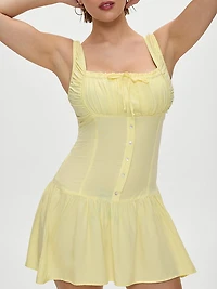 Christa Rayon Mini Dress