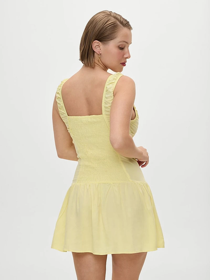 Christa Rayon Mini Dress