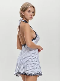 Audrey Satin Dress