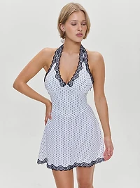 Audrey Satin Dress