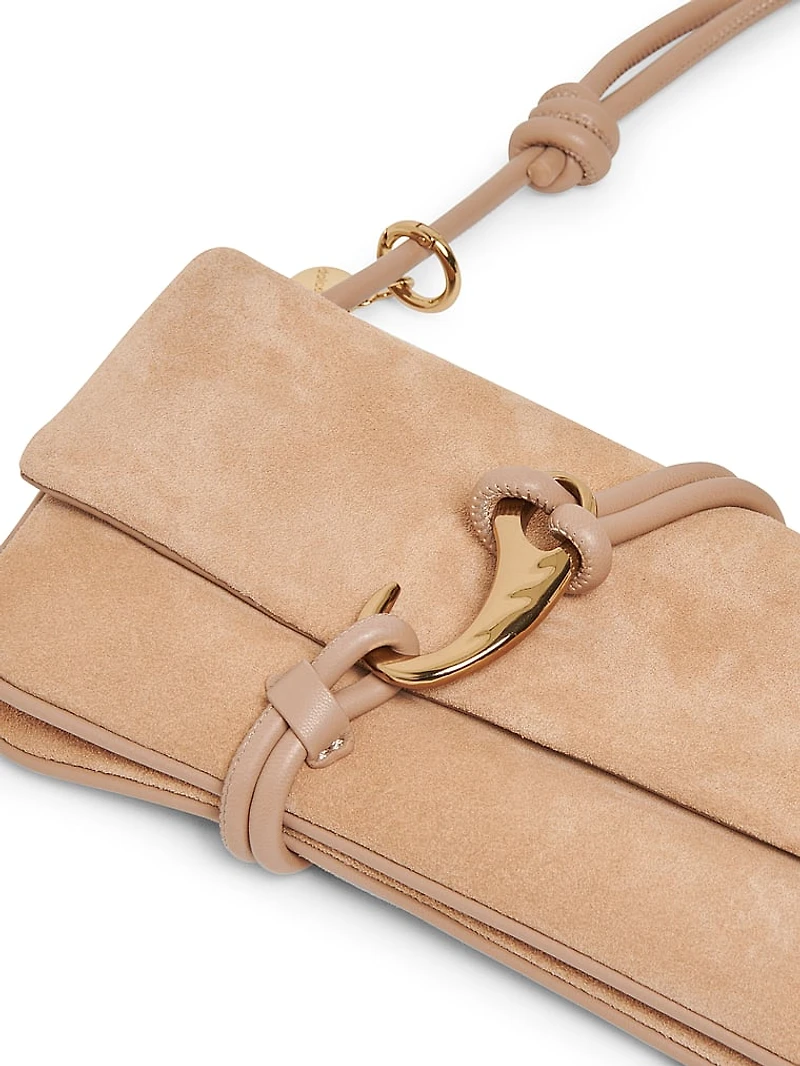 Alice Suede Shoulder Bag