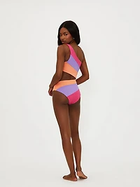 Joyce Metallic One-Piece Swimsuit