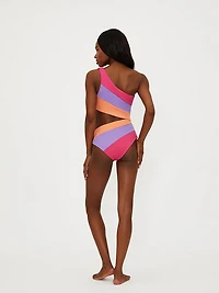 Joyce Metallic One-Piece Swimsuit