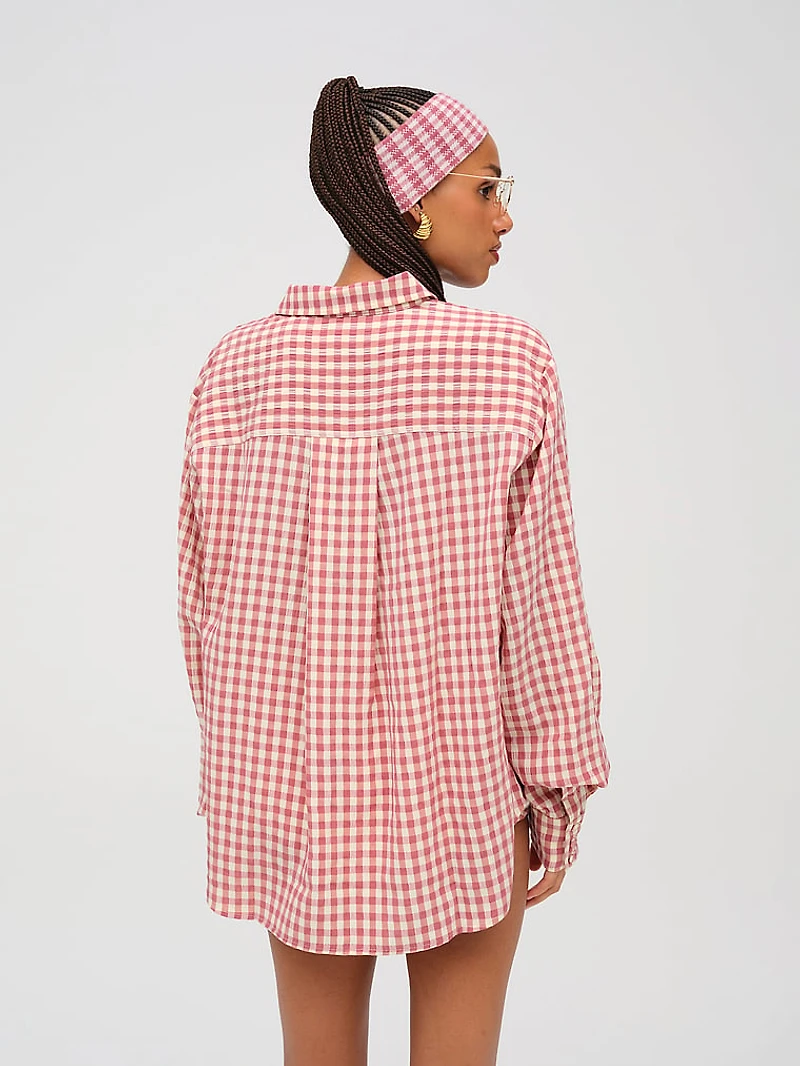 Georgia Gingham Button Down Shirt