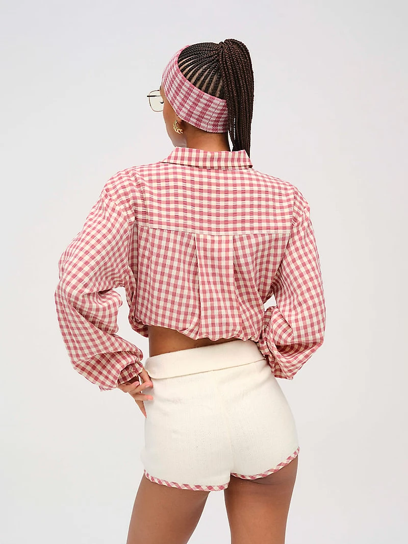 Georgia Gingham Button Down Shirt
