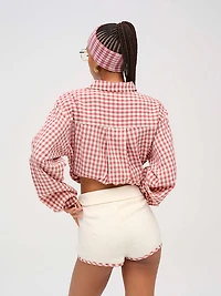 Georgia Gingham Button Down Shirt